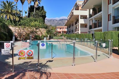 Apartment El Limonar: Mijas-Las Lagunas, Andalusia, Spain. Communal swimming pool