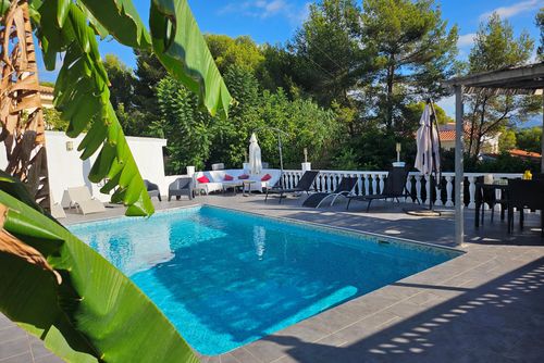 villa 1017 Vakantiewoning in Benissa, Costa Blanca, Spanje  met privé zwembad voor 8 personen...