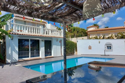 villa 1017 Vakantiewoning in Benissa, Costa Blanca, Spanje  met privé zwembad voor 8 personen...
