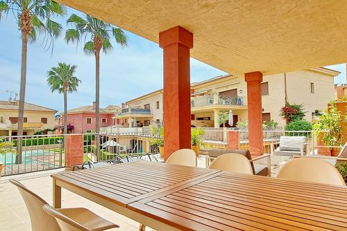 Jardines de Montemar  IV by Solidays Amplio y alegre apartamento en Benissa, Costa Blanca, España, con piscina comunitaria para 4 personas. El apartamento se encuentra en una zona costera y residencial, a 2 km de la playa Cala Baladrar....