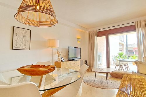 Jardines de Montemar  IV by Solidays Large and cheerful apartment in Benissa, Costa Blanca, Spain with a communal pool for 4 persons. The apartment is situated in a coastal and residential area and is 2 km from Cala Baladrar beach....