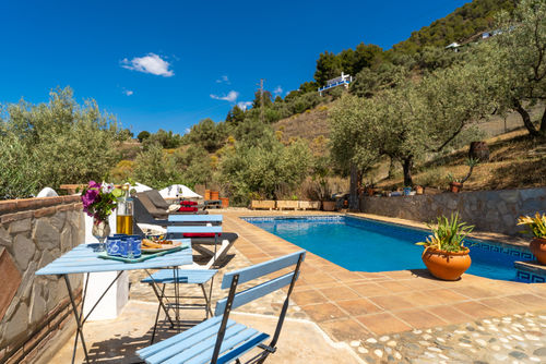 Frigiliana 031 Schöne und komfortable Villa  mit privatem Pool in Frigiliana, Costa del Sol, Spanien für 4 Personen...