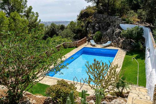 Frigiliana 028-7 Villa besar dan nyaman  dengan kolam renang pribadi di Frigiliana, Costa del Sol, Spain untuk 7 orang...