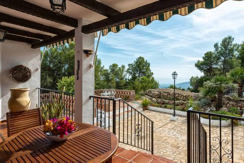 Frigiliana 028-7 Large and comfortable villa in Frigiliana, Costa del Sol, Spain  with private pool for 7 persons...