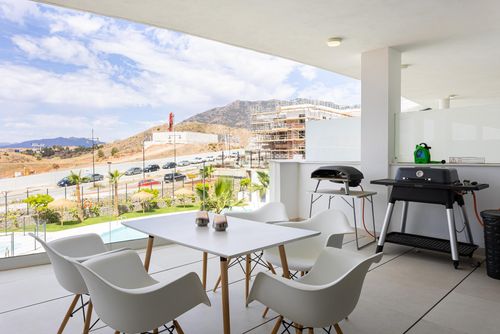 Higueron West 4812 Beautiful and luxury apartment  with communal pool in Benalmadena, Costa del Sol, Spain for 4 persons...