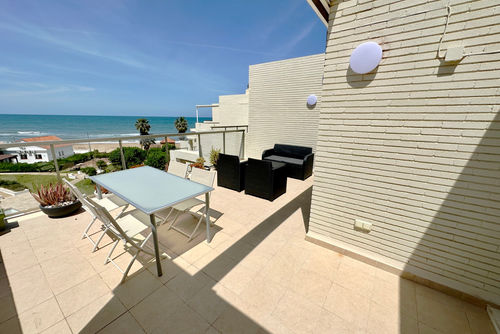 Tierra de Mar 05 by homeprive Beautiful apartment in Denia, Costa Blanca, Spain with a communal pool for 4 persons. The apartment is situated in a residential beach area, close to restaurants, bars, and supermarkets, and just 25 m from the beach....