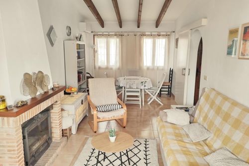 Estrella by Solidays Beautiful and cheerful holiday house with communal pool in Moraira, Costa Blanca, Spain for 4 persons. The house is situated in a residential beach area, close to restaurants, bars, and supermarkets, and 2 km from L'Ampolla beach....