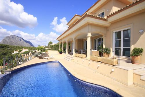 Hiedra Villa de lujo preciosa y  en Jávea, Costa Blanca, España  con piscina privada para 10 personas...