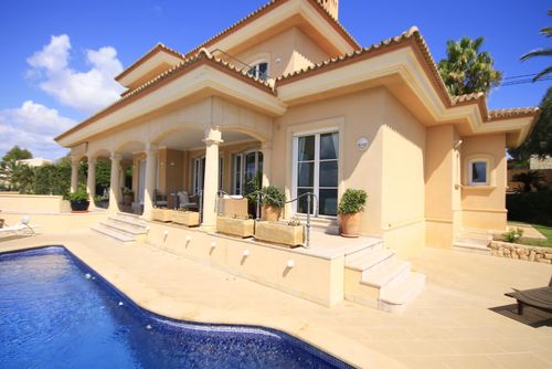 Hiedra Villa de lujo preciosa y  en Jávea, Costa Blanca, España  con piscina privada para 10 personas...