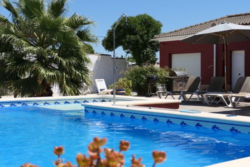 Casa O'Neill 0540 Amplia y cómoda casa de vacaciones con piscina privada en Chiclana de la Frontera, Costa de la Luz, España, para 6 personas. La casa se encuentra en una zona rural....
