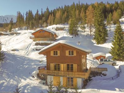Chalet les Bubus: La Tzoumaz, 4 Vallees, Switzerland. Mountain views