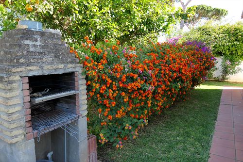 Nuestra Casa 0511 Domek wakacyjny z prywatnym basenem w Chiclana de la Frontera, Costa de la Luz, Hiszpania dla 4 osób. Dom znajduje się w nadmorskiej i wiejskiej okolicy, zaledwie 3 km od plaży Playa la Barrosa....