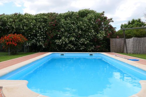 Finca Cigüeña Vakantiehuis met privé zwembad in Chiclana de la Frontera, Costa de la Luz, Spanje voor 6 personen. Het huis is gelegen in een landelijke omgeving....