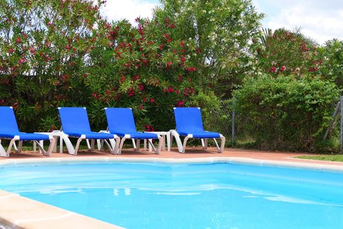 Finca Cigüeña Ferienhaus mit privatem Pool in Chiclana de la Frontera, Costa de la Luz, Spanien für 6 Personen. Das Haus befindet sich in ländlicher Umgebung....