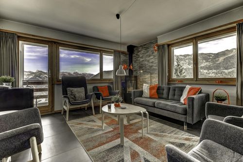 Appartement Mont Parrain 4 Apartamento moderno y romántico en La Tzoumaz, 4 Vallees, Suiza para 10 personas...