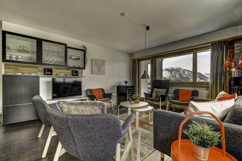 Appartement Mont Parrain 4 Moderne und romantische Ferienwohnung in La Tzoumaz, 4 Vallees, Schweiz für 10 Personen...