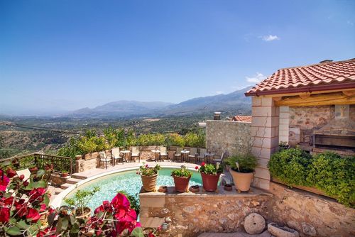 Samonas 5 villas Grande maison à Eparchía Apokorónou, Crete, Grèce  avec piscine privée pour 20 personnes...