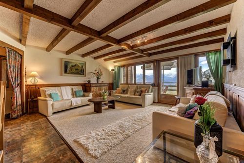 Appartement Arolles 701 Store og klassisk lejlighed i La Tzoumaz, 4 Vallees, Schweiz med plads til 6 personer...