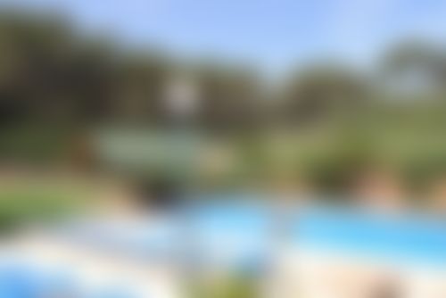 Gran casa con piscina, El Bosque Wunderschöne und romantische Ferienwohnung in Cala Blava, Mallorca, Spanien  mit privatem Pool für 10 Personen...