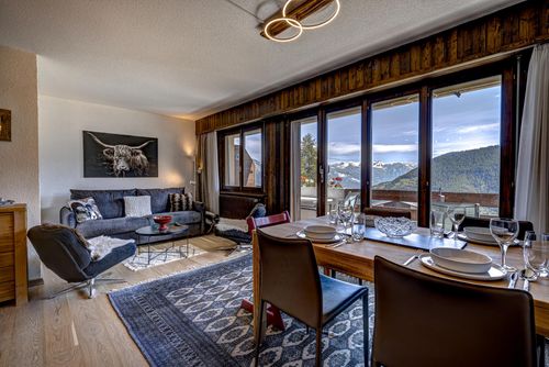 Appartement LaForet 62 Classic and comfortable apartment in La Tzoumaz, 4 Vallees, Switzerland for 4 persons...