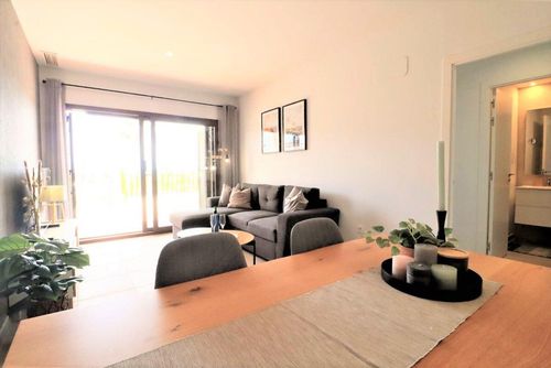 Apartment Casa de Femmie: San Juan de los Terreros, Andalusia, Spain. Living-dining room, Ground floor and Air conditioning
