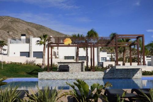 Penthouse Sonrisa Modern och komfortabel lägenhet i Finestrat, Costa Blanca, Spanien  med gemensam bassäng för 6 personer...