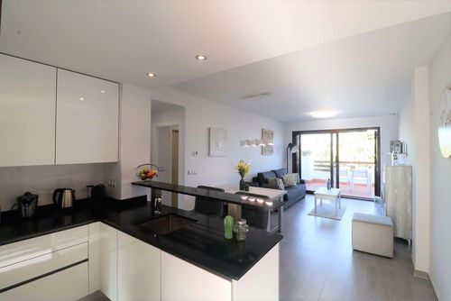 Lorandalou Lovely and cheerful apartment with communal pool in San Juan de los Terreros, Andalusia, Spain for 4 persons. The apartment is situated in a beach resort, in a residential and mountainous beach area, close to supermarkets and 200 m from the beach....