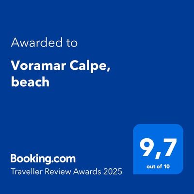 Apartamento Voramar II by the beach: Calpe, Costa Blanca, España