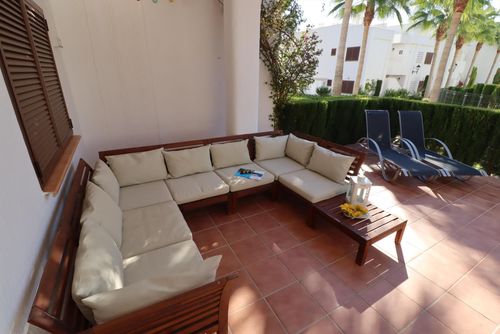 Kolibri Lovely and cheerful apartment with communal pool in San Juan de los Terreros, Andalusia, Spain for 5 people. The apartment is situated in a beach resort, in a residential and mountainous beach area, close to supermarkets and 200 m from the beach....