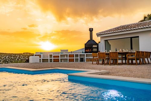 Lua Galera Villa grande en Galera, Andalucía, España  con piscina privada para 20 personas...