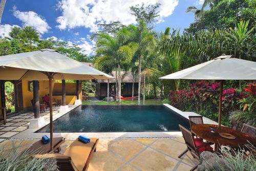 Jendela Stor och trevlig villa  med privat bassäng i Ubud, Bali, Indonesien för 4 personer...