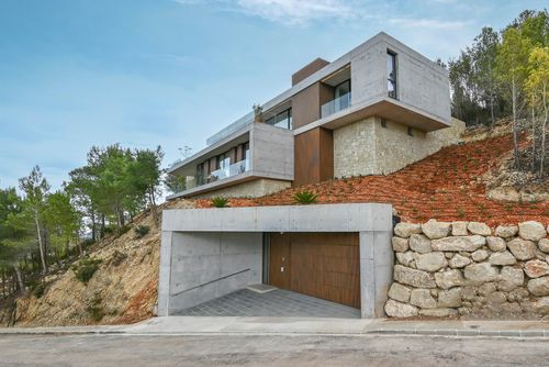 Casa de Romero Villa moderna y de lujo en Jávea, Costa Blanca, España con piscina privada para 8 personas. La casa está situada en una zona residencial de playa....