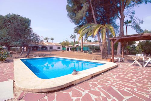 Rosal Villa grande y de lujo  con piscina privada en Jávea, Costa Blanca, España para 10 personas...
