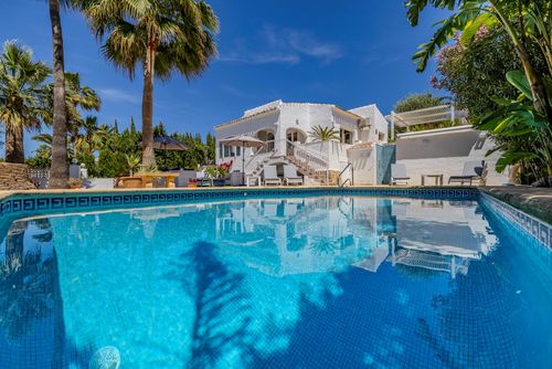 Casa Blanca Villa confortable  con piscina privada en Jávea, Costa Blanca, España para 6 personas...