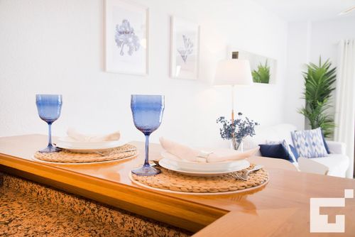 Calp Place 442 - Grupo Turis Comfortable apartment in Calpe, Costa Blanca, Spain with a communal pool for 4 persons. The apartment is situated close to restaurants and bars, shops and supermarkets, and is 50 m from the beach....
