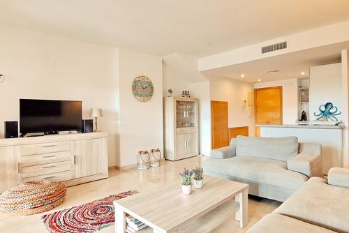 Jardines de Montemar III by Solidays Modern and comfortable apartment in Benissa, Costa Blanca, Spain for 4 persons. The apartment is situated in a residential beach area and is 2 km from Cala Baladrar beach....