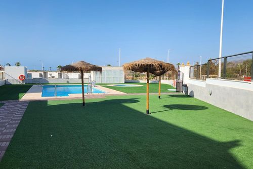 Casa Nova Lovely and cheerful house in San Juan de los Terreros, Andalusia, Spain with communal pool for 4 persons. The house is situated in a beach resort, in a residential and mountainous beach area, close to shops and supermarkets and 200 m from the beach....