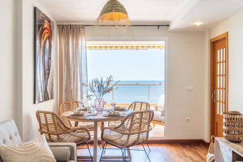 Piso Aqua Park Winter Apartamento maravilloso y gracioso  con piscina comunitaria en Calpe, Costa Blanca, España para 4 personas...