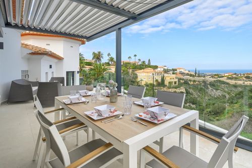 Anna y Emma Modern and luxury villa in Denia, Costa Blanca, Spain with private pool for 6 persons. The house is situated 5 km from Javea....