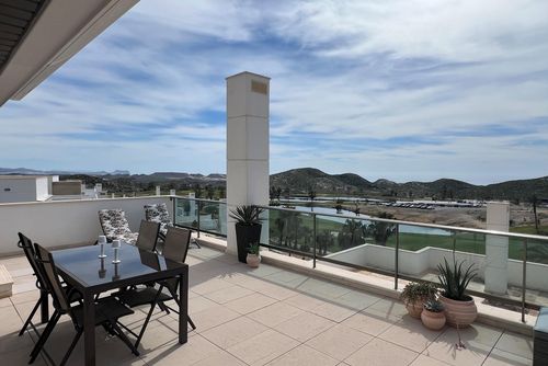 Casa Phil and Mila Aguilon Golf Smuk og komfortabel lejlighed i San Juan de los Terreros, Andalusien, Spanien til 4 personer. Lejligheden ligger i et feriekompleks med bar og restaurant og er 3 km fra Playa la Entrevista-stranden....