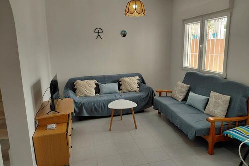 Casa Antonio Rustic house with communal pool in San Juan de los Terreros, Andalusia, Spain for 4 persons. The house is situated in a beach resort, in a residential and mountainous beach area, close to shops and supermarkets and 100 m from the beach....