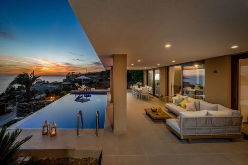 Villa Tiche Villa avec piscine privée à Sciacca, Sicile, Italie pour 10 personnes. La maison est située à 1 km de la plage....