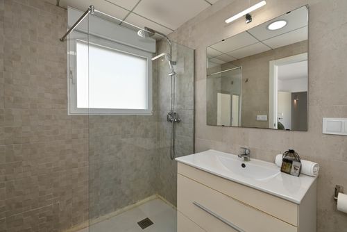 Marina A7 4 pax Beautiful and comfortable apartment in Denia, Costa Blanca, Spain with communal pool for 4 persons. The apartment is situated in a residential beach area, close to supermarkets, 25 metres from Playa de L'Estanyo beach, 4 km from El Vergel and 25 metres from the Mediterranean....