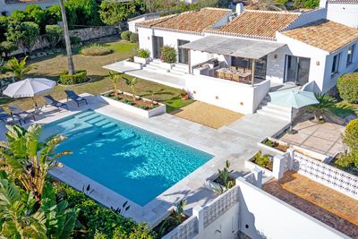 Villa Jujube: Javea, Costa Blanca, Spain. Outdoor dining area, Outdoor furniture and with private pool and terrace