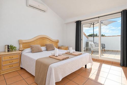 Apartment Artesol 4 pax: Els Poblets, Costa Blanca, Spain. Master bedroom