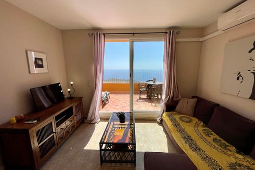 Apartamento Panorama X0089 Lejlighed med fælles pool i Benitachell, Costa Blanca, Spanien til 4 personer. Lejligheden ligger i et kystnært, bakket og boligområde....