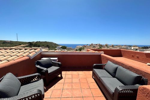 Apartamento Paz VF012 Apartment with communal pool in Benitachell, Costa Blanca, Spain for 4 persons. The apartment is situated in a holiday complex with bar and restaurant, in a coastal, hilly and residential area and 4 km from the beach....