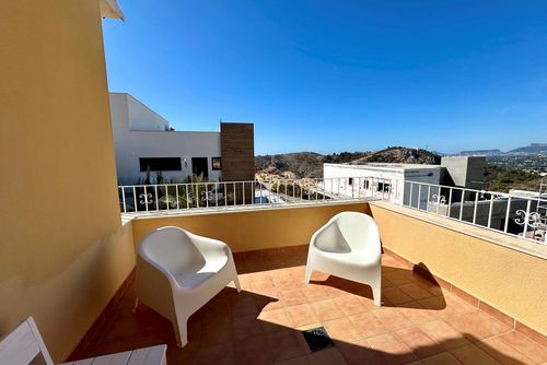 Apartamento Jardines PG014 Lägenhet i Benitachell, Costa Blanca, Spanien med gemensam pool för 4 personer. Lägenheten ligger i ett kustområde som är kuperat och bostadsområde, 4 km från stranden....