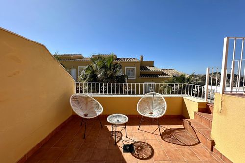 Apartamento Jardines PG010 Apartment mit Gemeinschaftspool in Benitachell, Costa Blanca, Spanien für 4 Personen. Das Apartment befindet sich in einer küstlichen, hügeligen und Wohngegend und ist 4 km vom Strand entfernt....