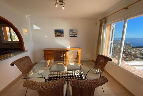 Ático Vistamar X2113 Penthouse met gemeenschappelijk zwembad in Benitachell, Costa Blanca, Spanje voor 4 personen. Het huis is gelegen in een kust-, heuvelachtig en residentieel gebied....